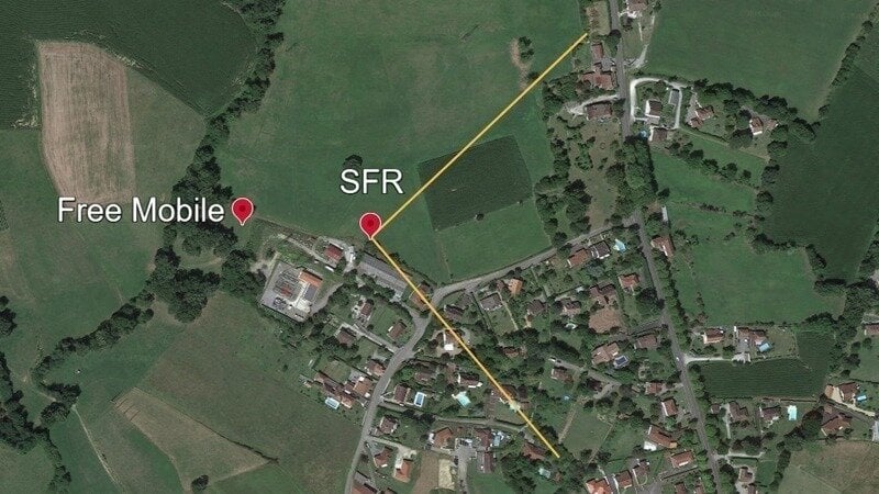 Opposition à l'implantation de 2 antennes relais 5G de 42 m rue des courtilles à Orthez